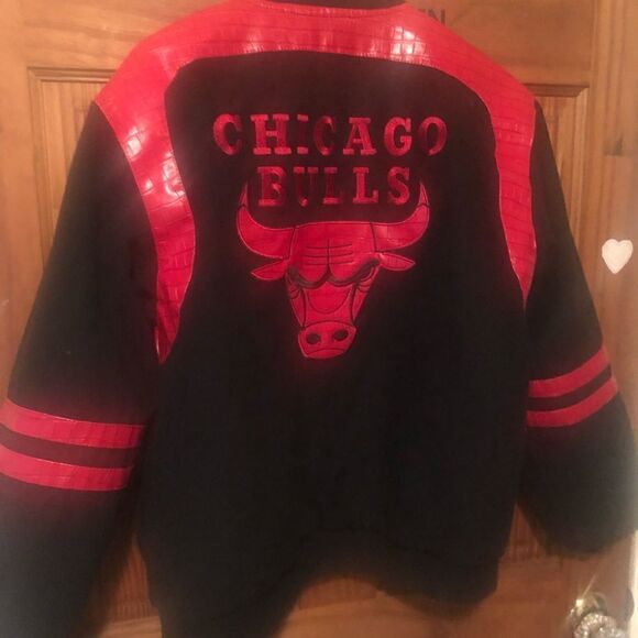 NBA Chicago bulls reversible Jeff Hamilton Vintage starter - Picture 1 of 7
